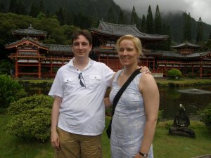 Byodo-In Buddhist temple.